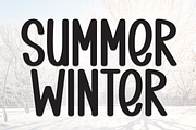 Summer Winter | Script Font, a Script Font by Scratchones (Thumbnail 1 of 8)