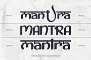 Bhaswari Hindi Display Modern Font, a Sans Serif Font by Vadovastd (Thumbnail 5 of 9)