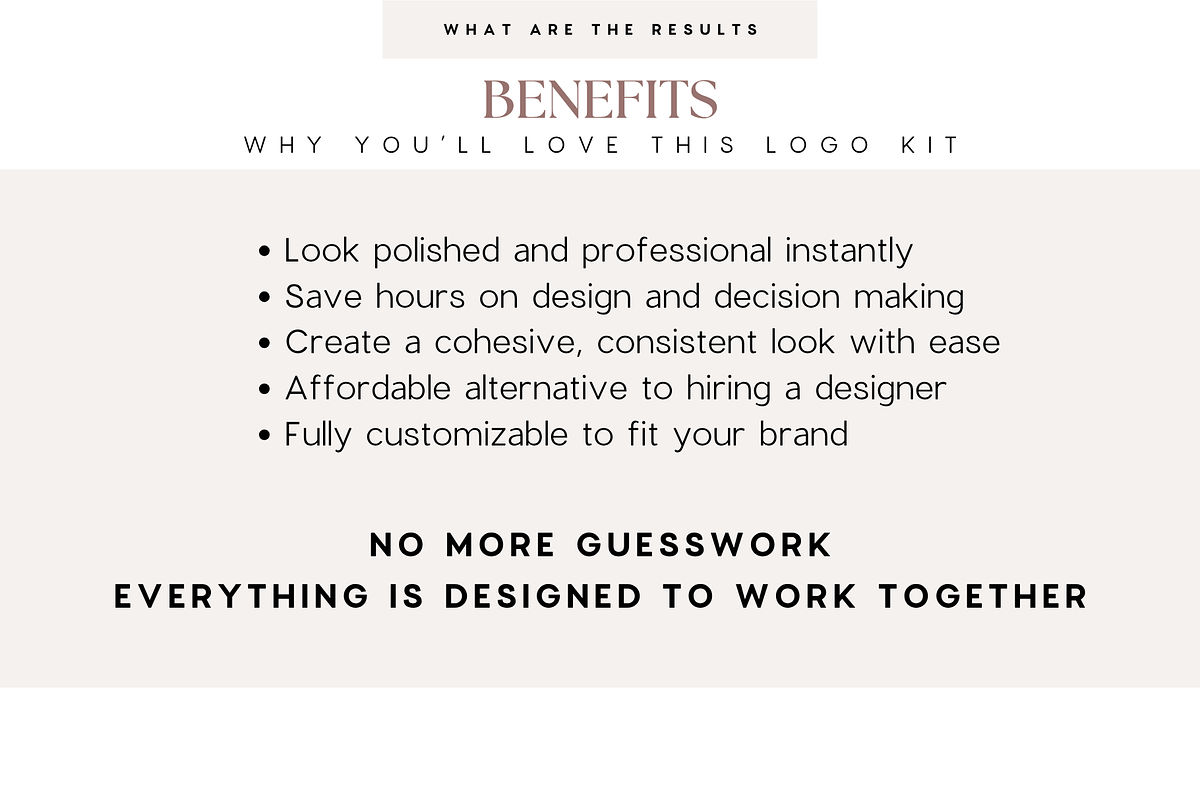 Floral Boutique Canva Logo Kit, a Branding & Logo Template by BrandhavenStudio (Photo 4 of 9)