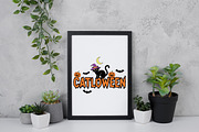 Funny Halloween Catloween Png, an Illustration by Daily.Designs (Thumbnail 4 of 5)
