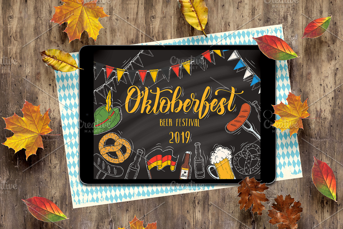 Oktoberfest Icons Set, an Object Graphic by Tabiti (Photo 3 of 3)