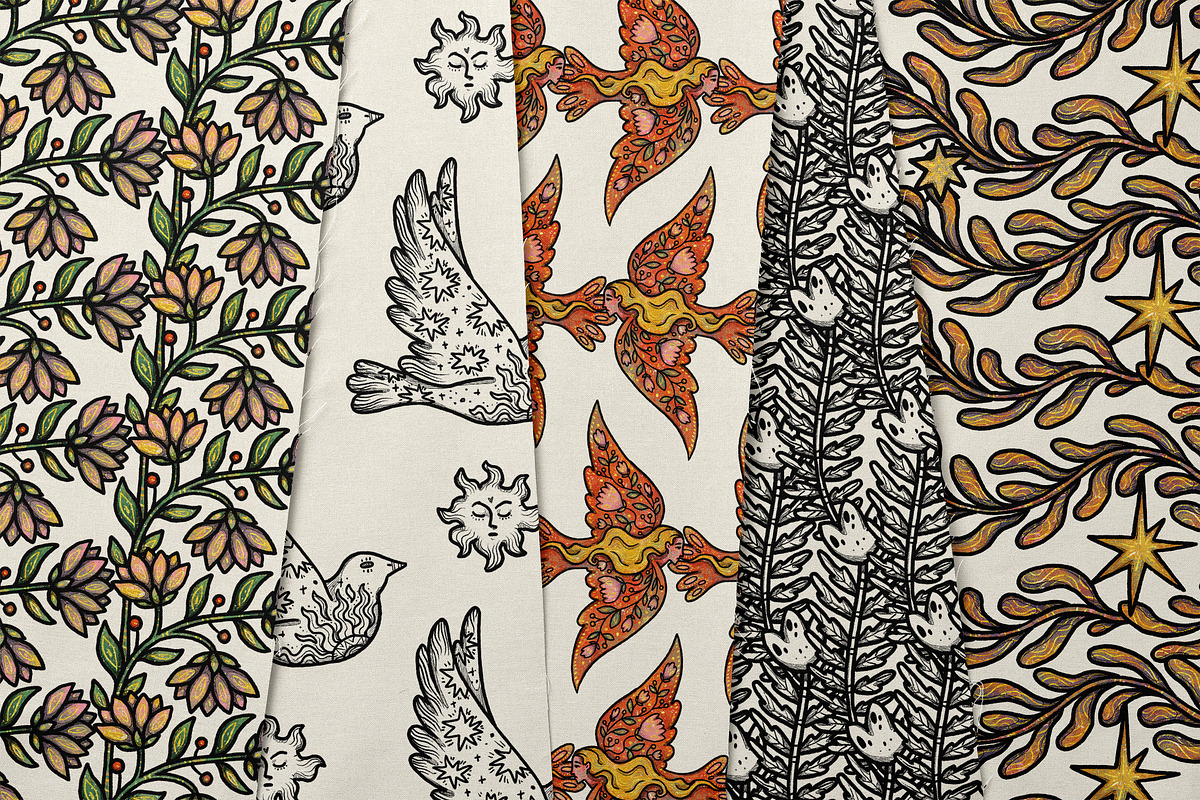 Boho Birds, an Animal Illustration by Ink Stories (Photo 9 of 16)