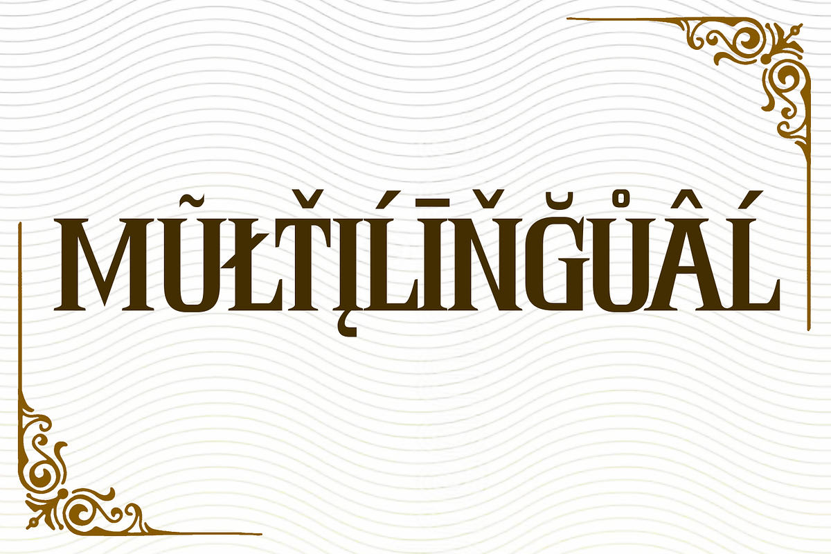 Lagovon - Vintage Typeface, a Serif Font by Lurinzu Studios (Photo 5 of 9)