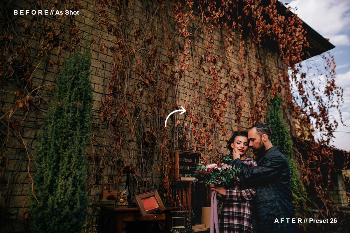 Fall Wedding LR & PS Presets, an Action Add-On by OpulentStu (Photo 5 of 6)
