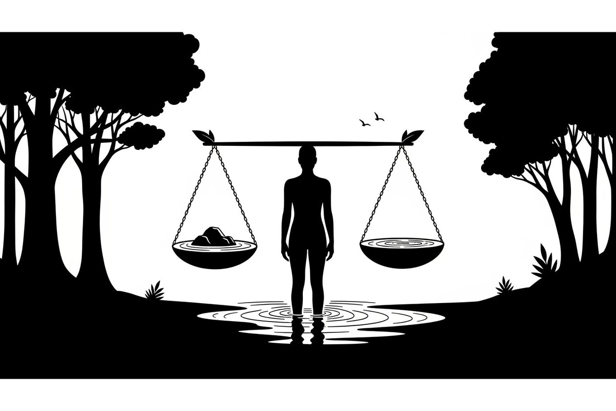 Nature Landscape Silhouette Vector B, an Illustration by Designer_Momina (Photo 38 of 51)
