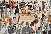 Vintage Collage Creator 1170+ Assets, an Object Graphic by Veris Studio (Thumbnail 2 of 56)