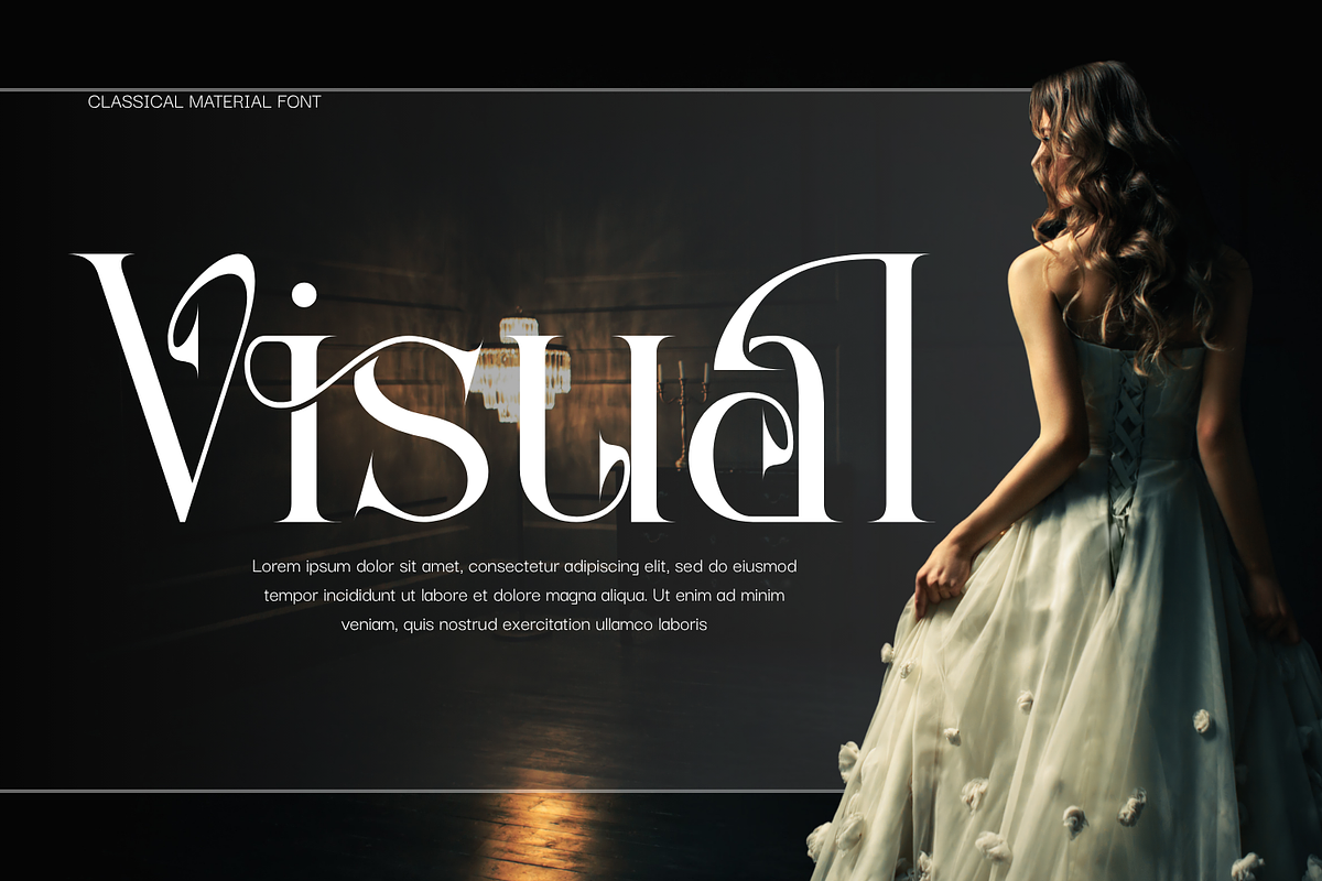 Classical Material CalligraphicSerif, a Serif Font by 177Studio (Photo 6 of 8)
