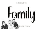 Family, a Handwritten Font by InermediaSTUDIO (Thumbnail 1 of 6)