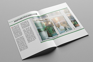 Decoras Magazine Template