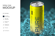 Soda Can Mockup Bundle, a Packaging Mockup by graphypix (Thumbnail 4 of 14)