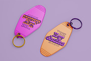 Vintage Style Keychain Mockup, a Product Mockup by McLittle Stock (Thumbnail 3 of 5)