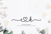 Jaime Bella - Wedding Heart Font, a Script Font by Jimtype Studio (Thumbnail 6 of 10)