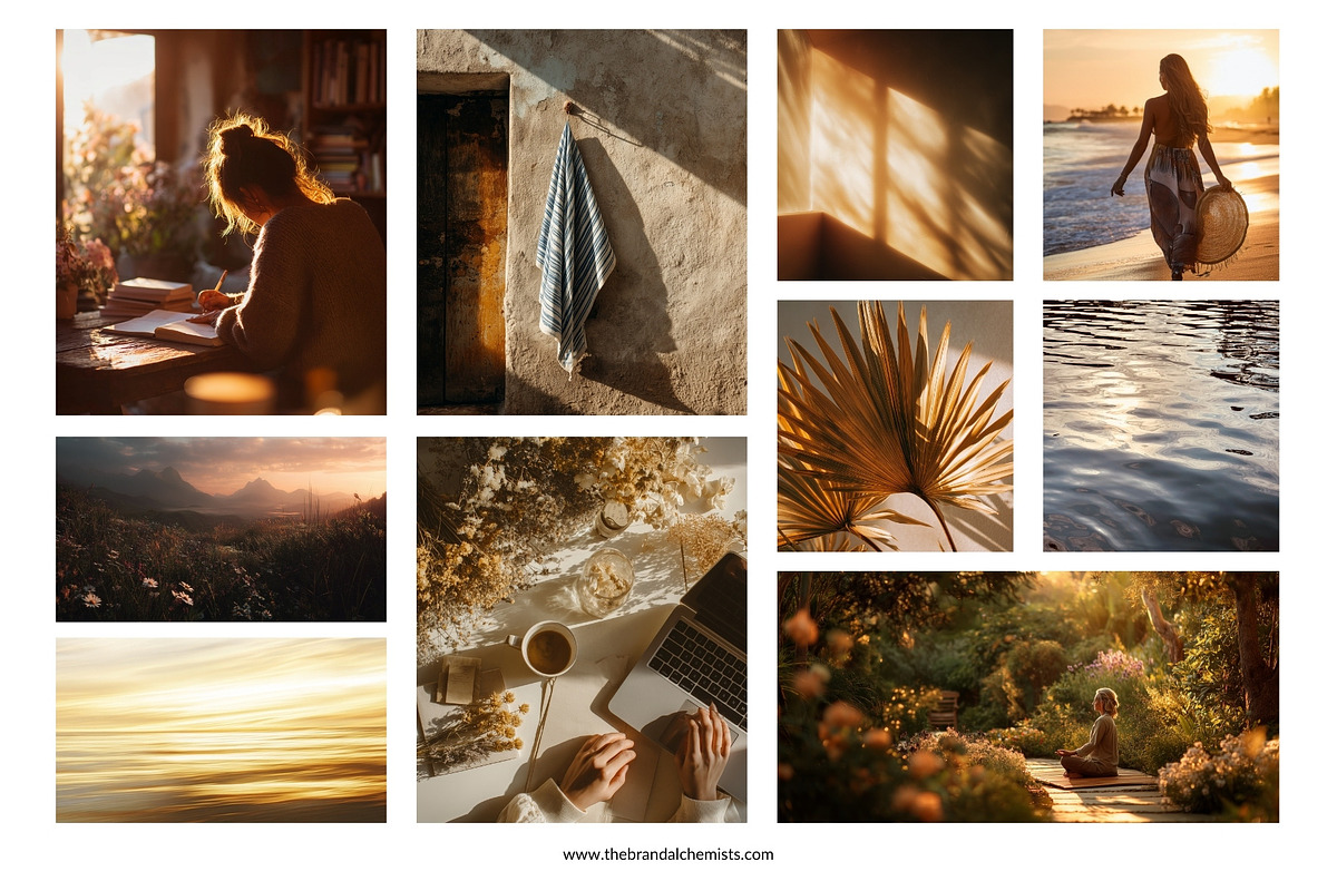 Golden Hour Stock Images, a Background Photo by The Brand Alchemists (Photo 2 of 10)