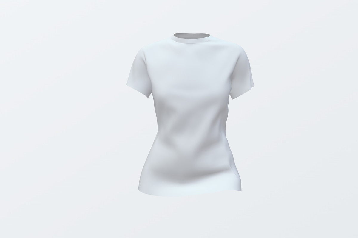 walking tshirt mockup, an Object 3D Model by hdri360 (Photo 1 of 5)