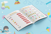 Summer Activity Book for Kids, a Print Template by Book2bees (Thumbnail 3 of 4)