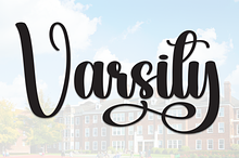 Varsity | Script Font