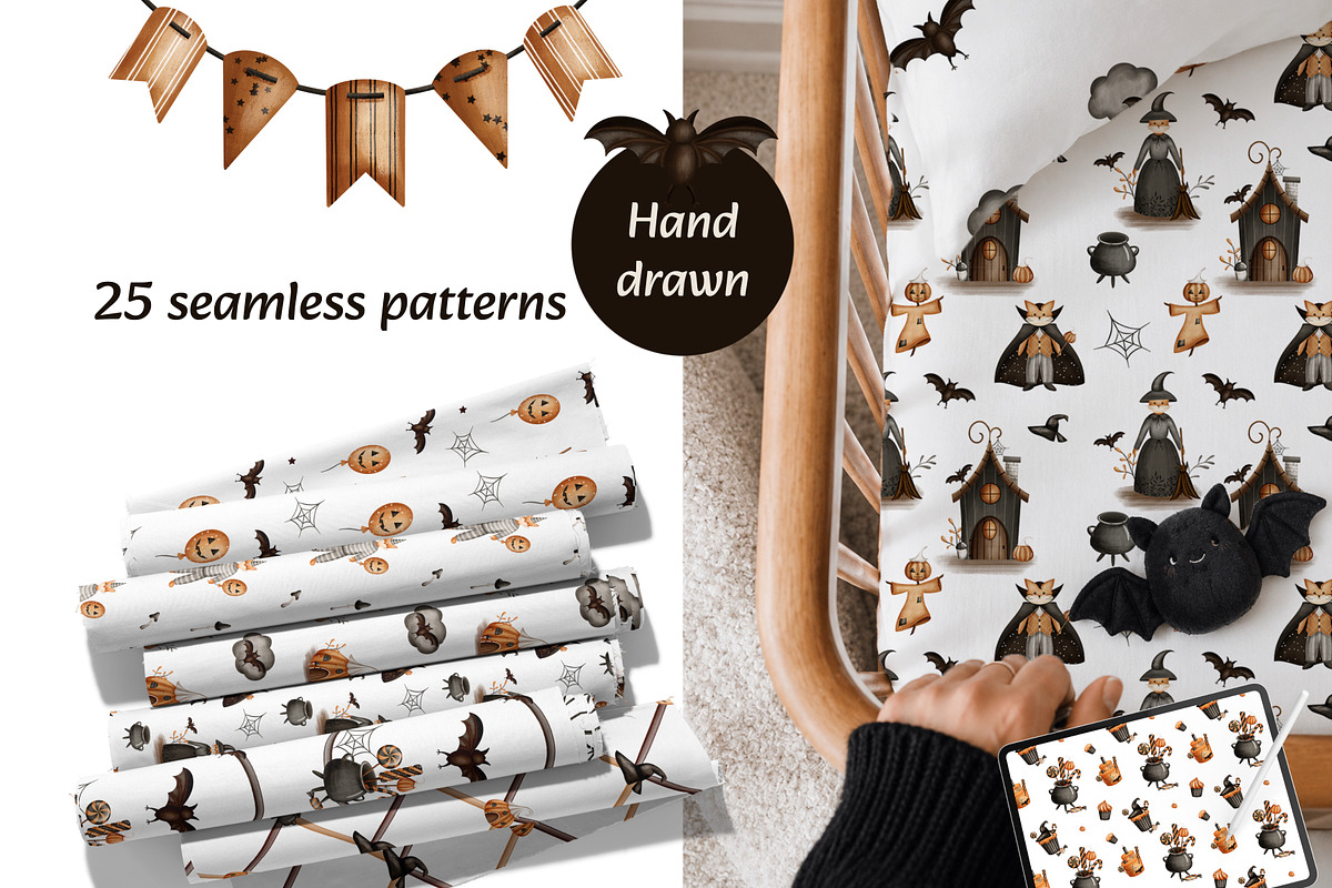 Fox Halloween Party. Kids collection, an Animal Illustration by Linerisyart (Photo 7 of 16)