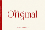 glift font, a Serif Font by senzana (Thumbnail 5 of 10)