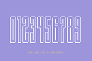 Langella Tall Font Family (16 Fonts), a Sans Serif Font by alpercakici (Thumbnail 5 of 16)