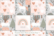 Seamless Unicorn Patchwork Pattern, a Pattern Graphic by Toltemara (Thumbnail 3 of 3)