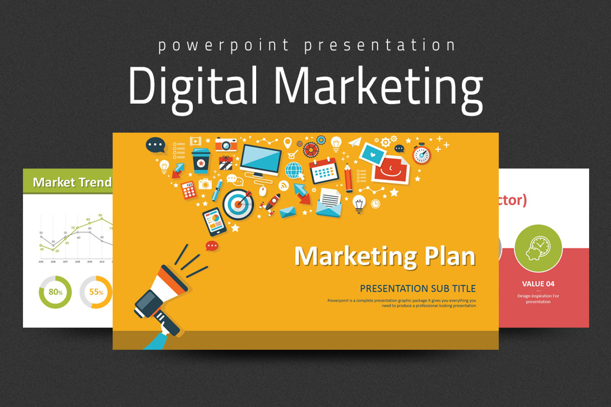 Digital Marketing Strategy PPT, a Presentation Template by GoodPello