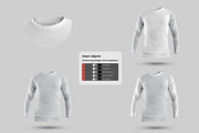 6 Men's Mockups Longsleeve T-Shirt, a Shirt Mockup by Grow Design Craft Studio (Thumbnail 7 of 9)