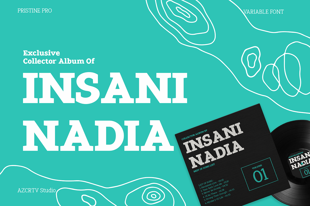 Pristine Pro - Elegant Slab Family, a Slab Serif Font by Azcreative Studio (Photo 11 of 16)