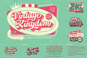 Exclusive Vintage Retro Font Bundle, a Script Font by Vintage Division (Thumbnail 9 of 12)