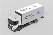 Branding Mockup Truck Mockup Plain, an Advertising Mockup by River Visual (Thumbnail 5 of 7)