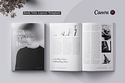 Book Title Layout Design Template, a Brochure Template by ArtisticLand (Thumbnail 1 of 17)