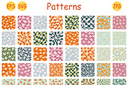 Chamomile Smile Pattern, a Pattern Graphic by Michiru13 (Thumbnail 13 of 22)