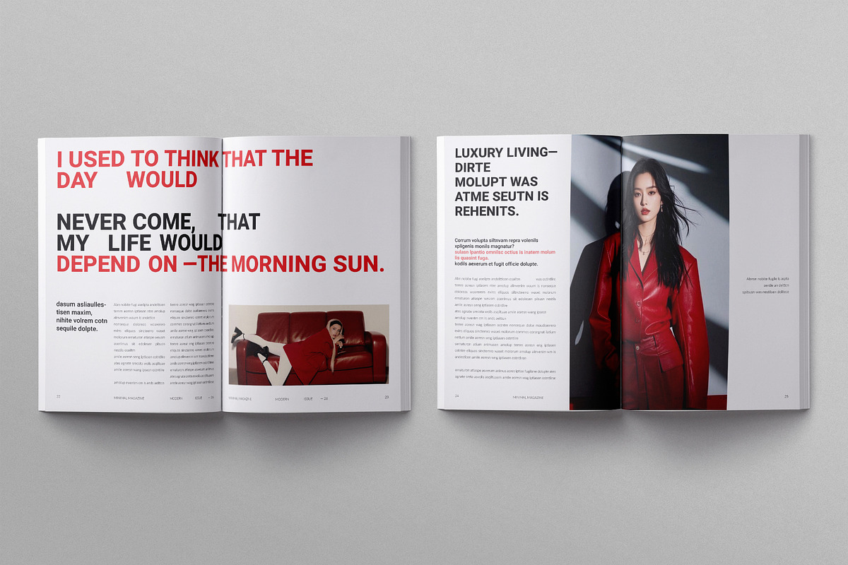 Magazine Template, a Magazine Template by ElvinPrint (Photo 12 of 17)
