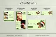 Cake Gallery | Social Media Kit, a Social Media Template by prajapixels (Thumbnail 4 of 6)