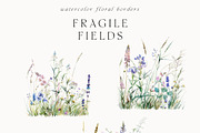 Waterolor Floral Borders Bundle, a Decorative Illustration by Lana Elanor (Thumbnail 70 of 97)