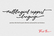 Ingkar Janji - Stylish Script Font, a Script Font by StringLabs (Thumbnail 10 of 10)