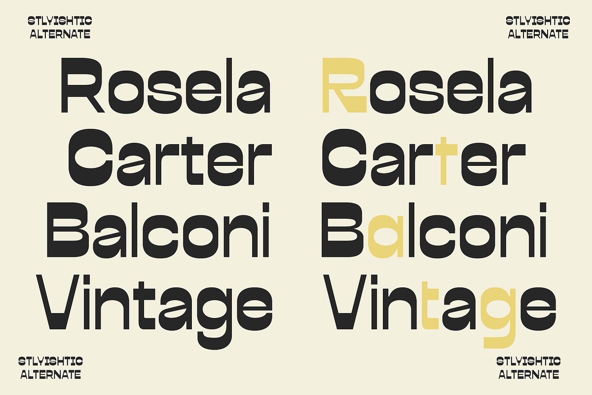 Billy Bonker | Vintage Sans, a Sans Serif Font by Jolicia Type (Photo 7 of 11)