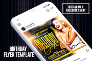 Birthday Flyer Template, a Templates & Theme by MithilaCreation (Thumbnail 4 of 5)
