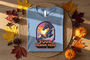 Fall t-shirt mockup, a Shirt Mockup by Rami's Mockups (Thumbnail 4 of 4)