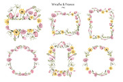 Acrylic Meadow Flowers Mini Set, a Decorative Illustration by MayaNavits (Thumbnail 3 of 9)
