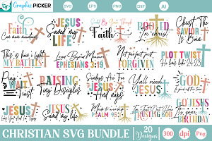 Mega Christian SVG Bundle