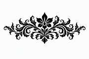 Vintage Flower Ornament Set, an Illustration by Creativeshirt (Thumbnail 5 of 21)