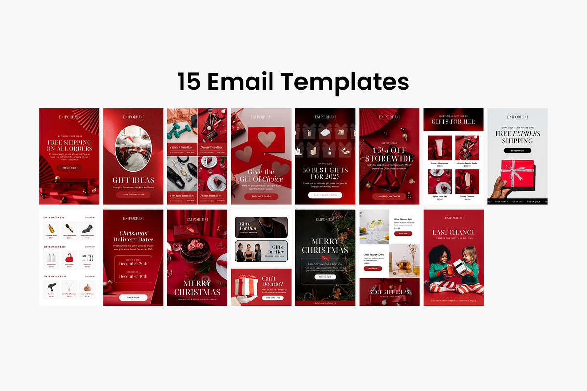 35 Email & Social Media Templates, an Email Template by The Ecommerce Creative (Photo 6 of 8)
