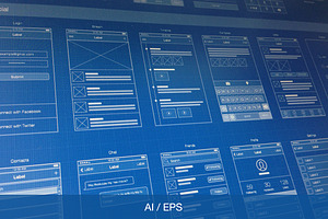 iOS7 Clear Pro (AI/EPS)
