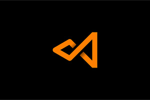 A Letter Logo, a Branding & Logo Template by ganuDESIGN