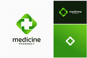 Medical Medicine Pharmacy Logo, a Branding & Logo Template by ika trisiana (Thumbnail 1 of 2)