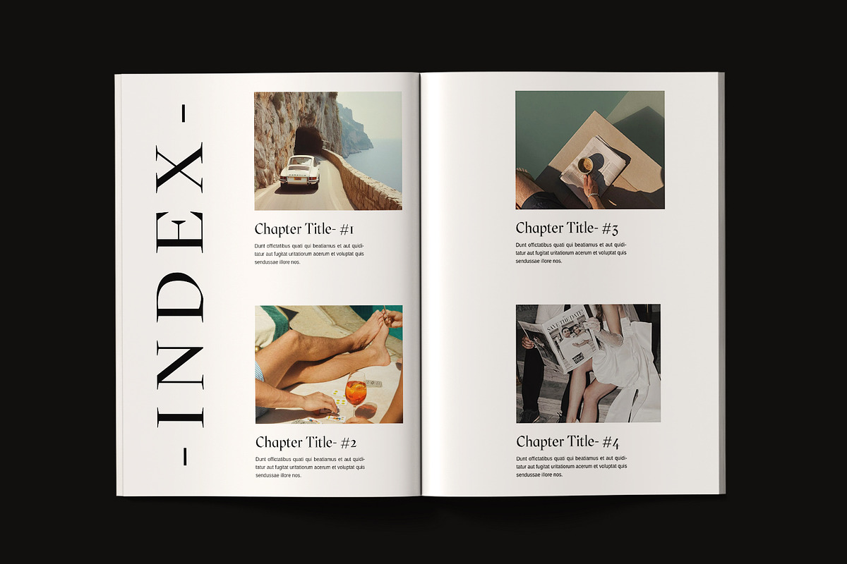 Photo Album Book Template, a Magazine Template by ArtisanaAura (Photo 2 of 14)