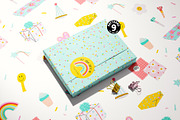 Party Clipart, Cards & Patterns, a Decorative Illustration by Ruslana Lubenets (Thumbnail 16 of 22)