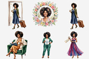 Fresh Start New Chapter Clipart, a Person Illustration by Tanya Kart (Thumbnail 2 of 12)