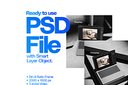 60+ Landscape Frame Mockup PSD, a Household Mockup by MockupShopi (Thumbnail 2 of 20)