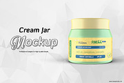 Cosmetic Jar Mockup, a Product Mockup by idesignstudio (Thumbnail 1 of 6)
